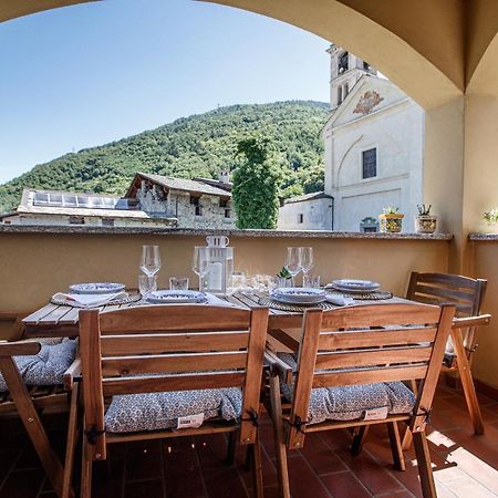 Il Como' Della Civetta - Taverna “La Fenice” Stazzona ภายนอก รูปภาพ